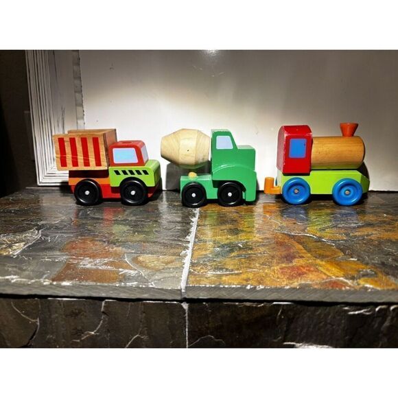 Melissa And Doug Puzzle Construction Vehicles - Picture 1 of 4
